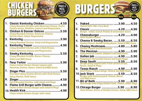 Filter & Sort. . Downtown burger farmingdale menu